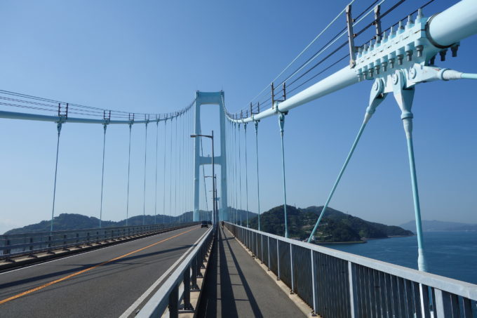 Blue Akinada Bridge