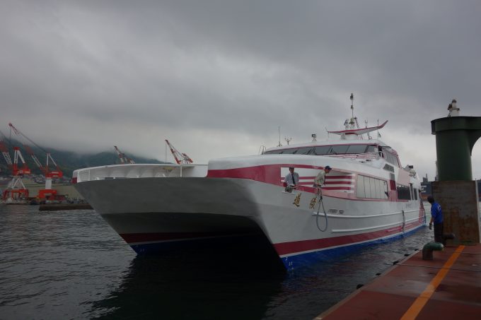 「広島-愛媛の便利ルート」広島港-呉-松山のフェリー航路スーパジェットが速い！
