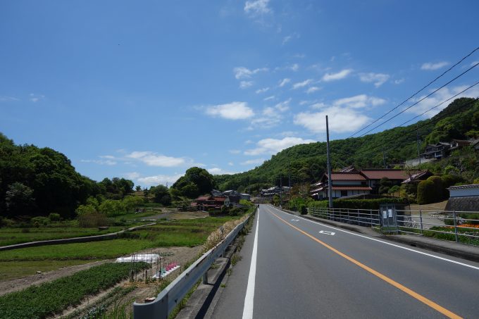 さざなみ海道 里山の景色