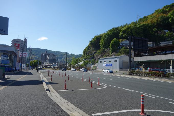 呉市街の大通り