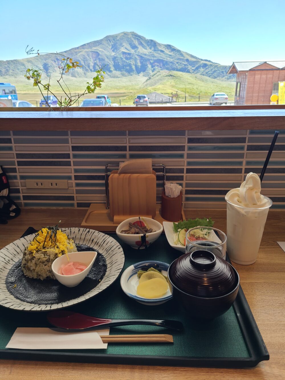 阿蘇草千里のレストラン