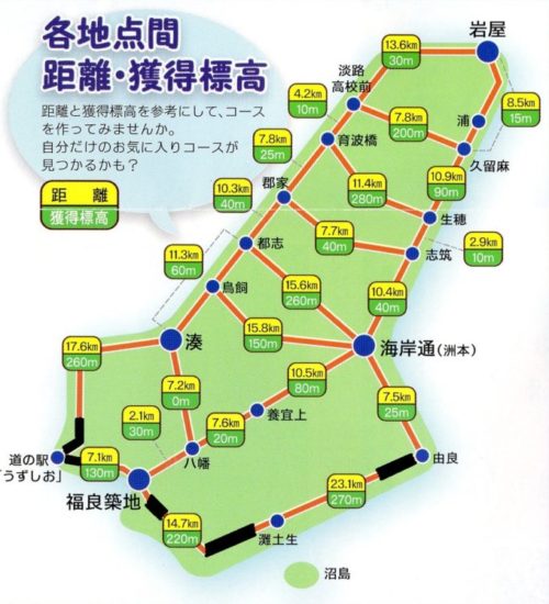 アワイチ 淡路島一周サイクリング走ってきた 自転車で150kmロングライド じてりん 自転車初心者輪行計画