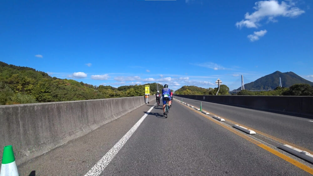 サイクリングしまなみ　大三島の走行映像