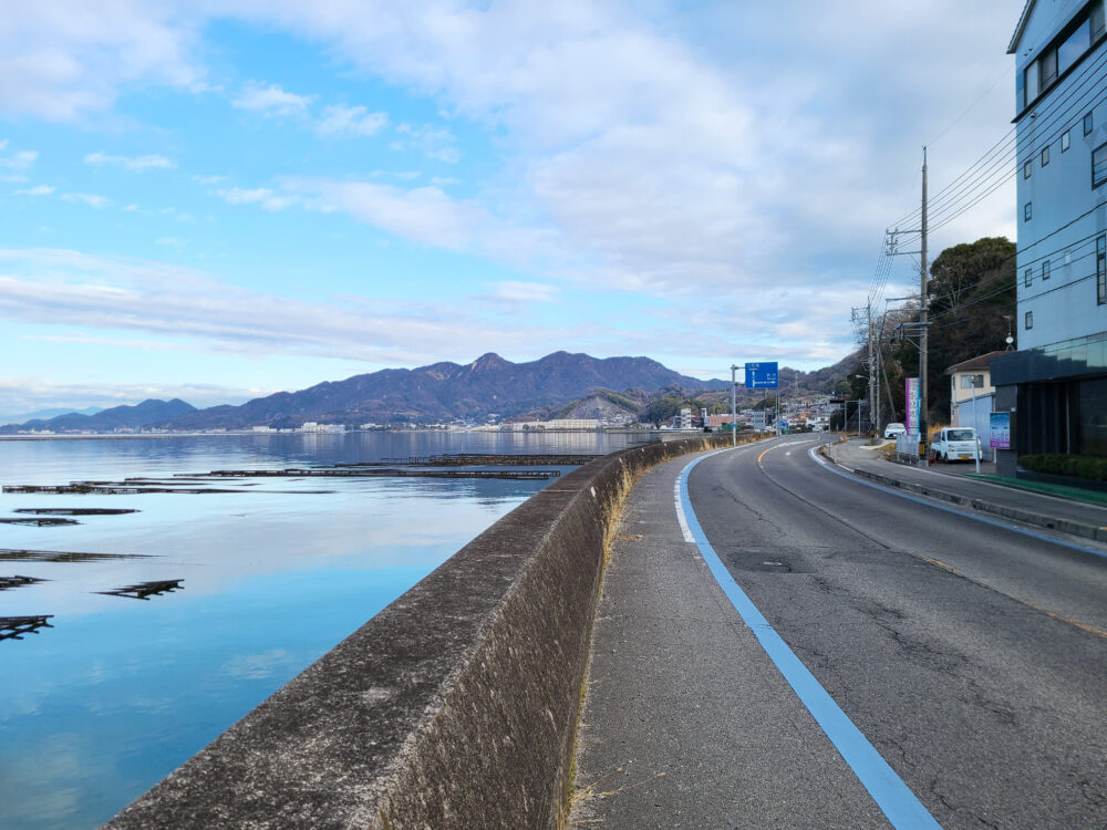 かきしま海道江田島の道路
