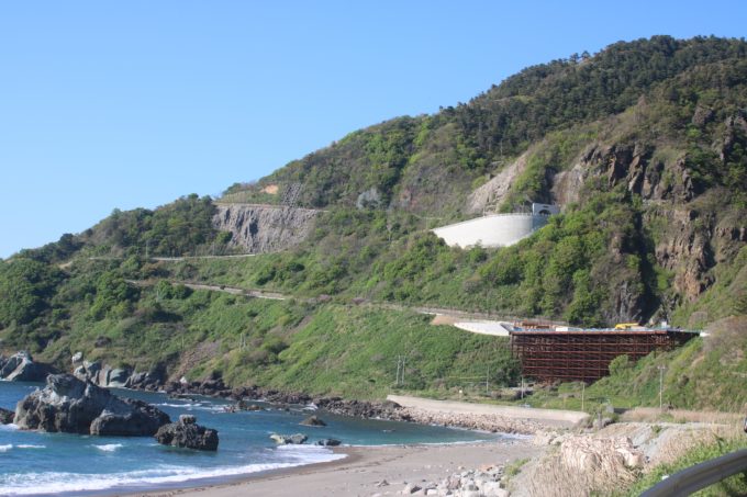 佐渡島一周サドイチ Z坂の近景