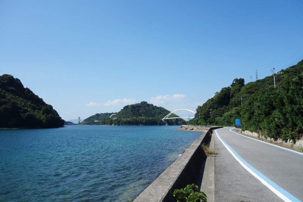 とびしま海道　岡村島の景色
