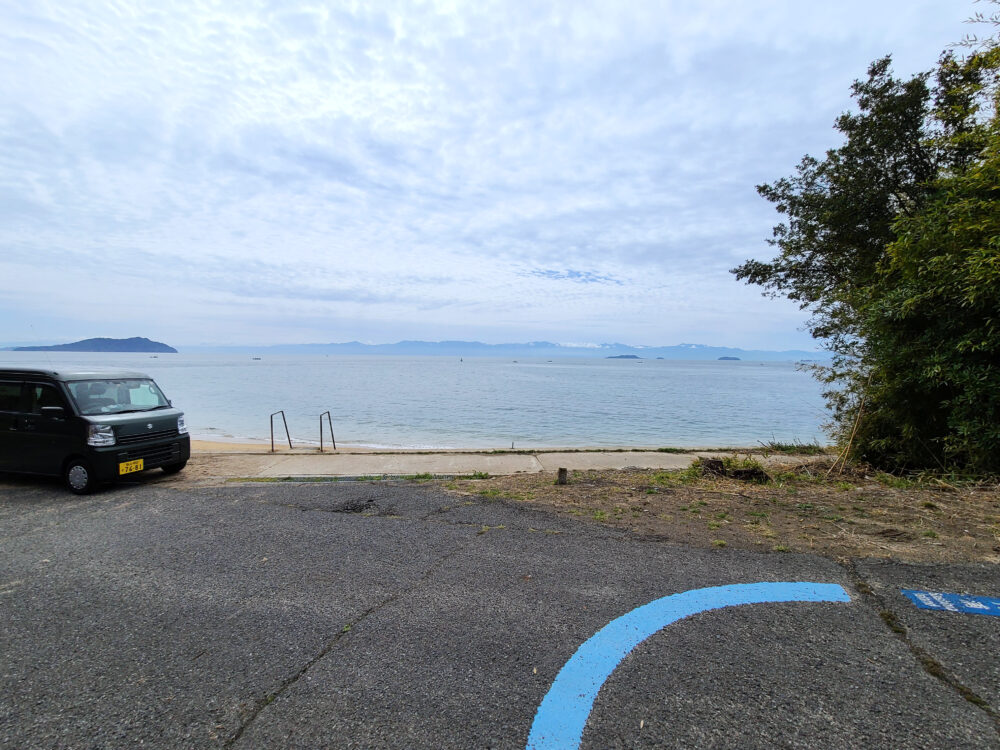 ゆめしま海道　佐島のUターンブルーラインの海岸